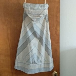 Strapless Cotton Dress